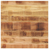 Vidaxl tafelblad vierkant 70x70x3,8 cm massief ruw mangohout