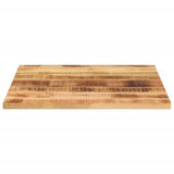 Vidaxl tafelblad vierkant 70x70x3,8 cm massief ruw mangohout