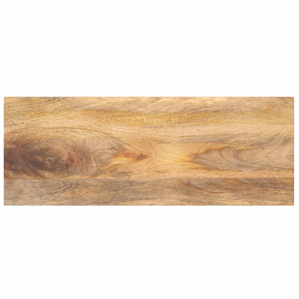 Vidaxl tafelblad rechthoekig 90x20x2,5 cm massief mangohout