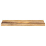 Vidaxl tafelblad rechthoekig 90x20x2,5 cm massief mangohout