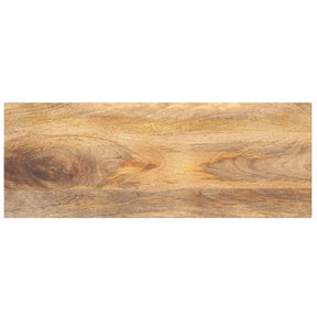 Vidaxl tafelblad rechthoekig 80x30x2,5 cm massief mangohout