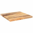 Vidaxl tafelblad vierkant 50x50x2,5 cm massief mangohout