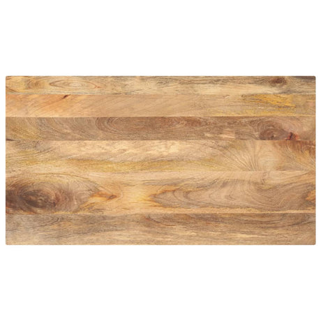 Vidaxl tafelblad rechthoekig 100x50x2,5 cm massief mangohout