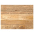 Vidaxl tafelblad rechthoekig 80x70x2,5 cm massief mangohout