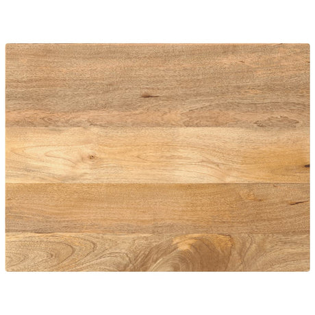 Vidaxl tafelblad rechthoekig 80x70x2,5 cm massief mangohout