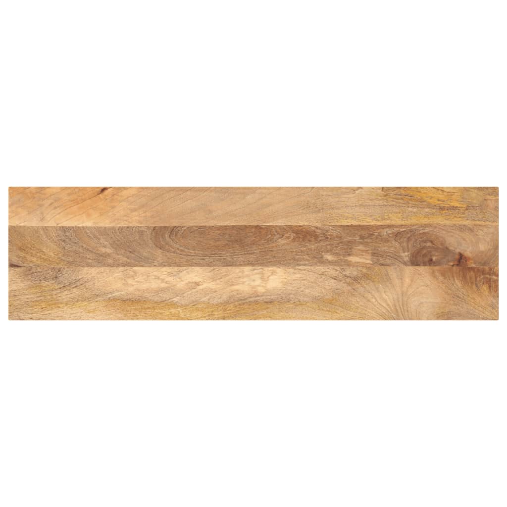 Vidaxl tafelblad rechthoekig 100x20x3,8 cm massief mangohout