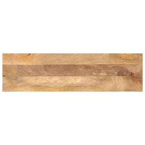 Vidaxl tafelblad rechthoekig 100x20x3,8 cm massief mangohout