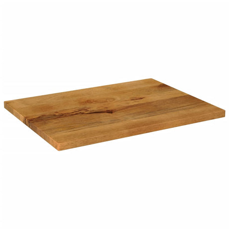 Vidaxl tafelblad rechthoekig 80x70x3,8 cm massief mangohout