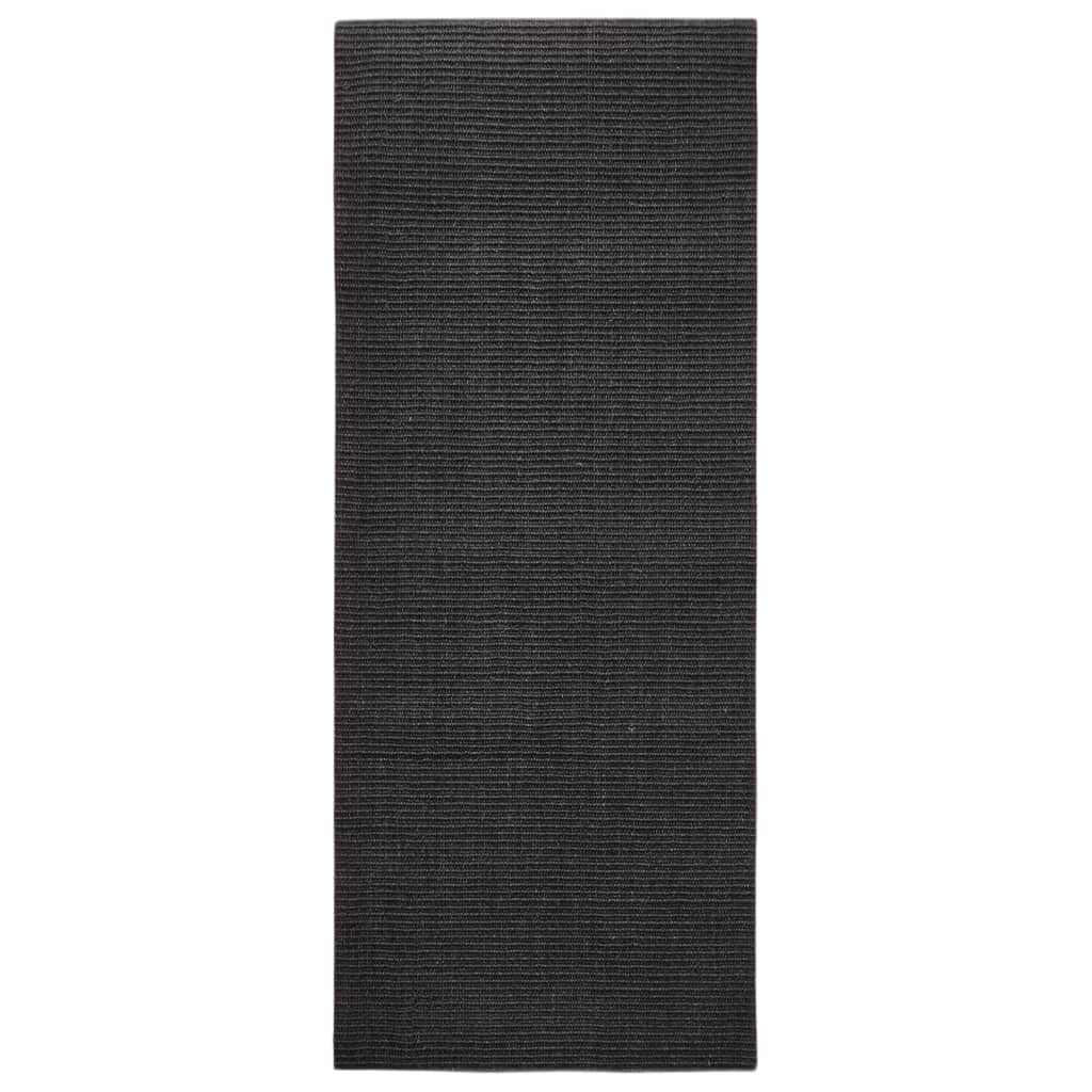 Vidaxl sisalmat do zarysowania po 80x200 cm czarny