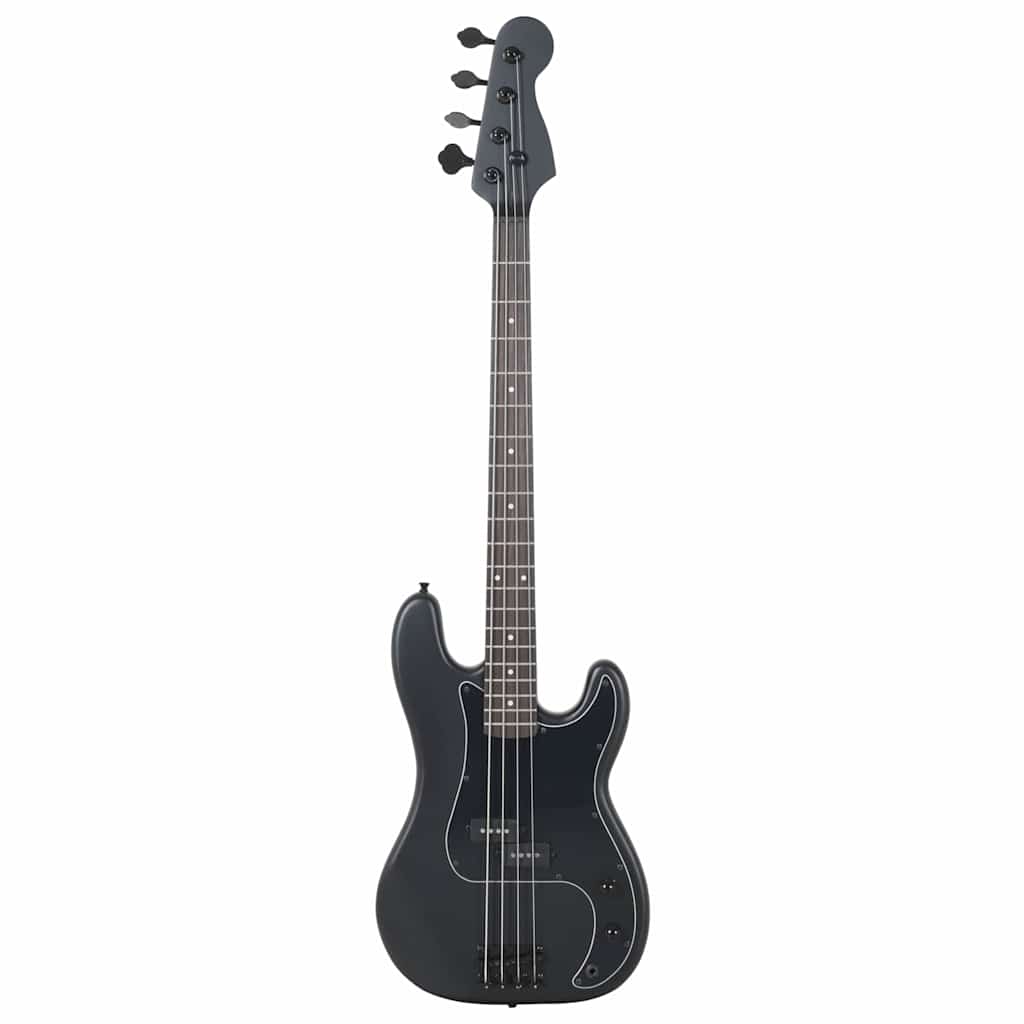 VidaXL gitara basowa dla początkujących elektryczna z torbą 4 4 46 czarna