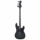 VidaXL gitara basowa dla początkujących elektryczna z torbą 4 4 46 czarna