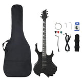VidaXL Gitara elektryczna dla początkujących z torbą 4 4 39 czarna
