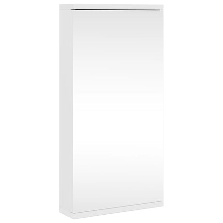 Vidaxl badkamerkast met spiegel 30x24x60 cm wit