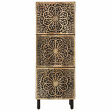 Vidaxl bijzetkast 40x33x110 cm massief mangohout