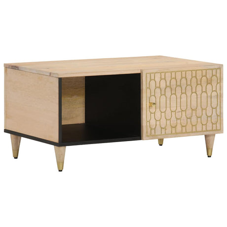 Vidaxl salontafel 80x50x40 cm massief mangohout