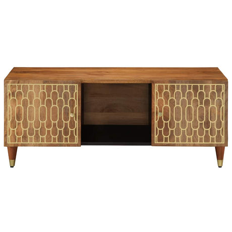Vidaxl salontafel 100x54x40 cm massief mangohout