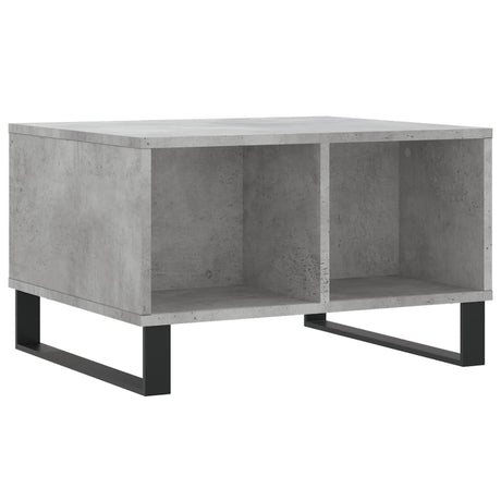 Vidaxl salontafel 60x50x36,5 cm bewerkt hout betongrijs