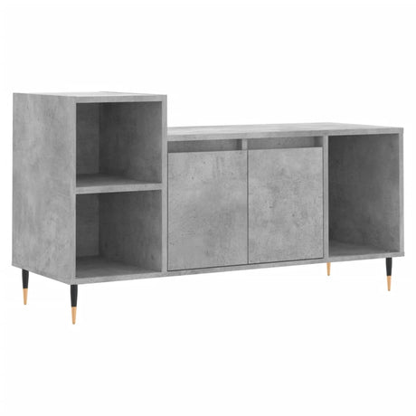 Vidaxl tv-meubel 100x35x55 cm bewerkt hout betongrijs
