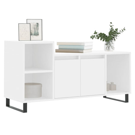 Vidaxl tv-meubel 100x35x55 cm bewerkt hout wit