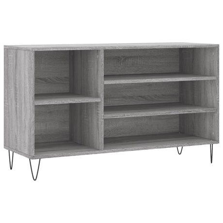 Szafka na buty VidaXL 102x36x60 cm z drewna konstrukcyjnego, szara sonoma