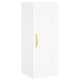 Vidaxl wandkast 34,5x34x90 cm bewerkt hout wit