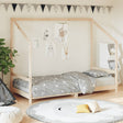 Vidaxl kinderbedframe 90x200 cm massief grenenhout