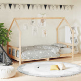 Vidaxl kinderbedframe 90x200 cm massief grenenhout