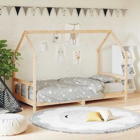 Vidaxl kinderbedframe 90x200 cm massief grenenhout