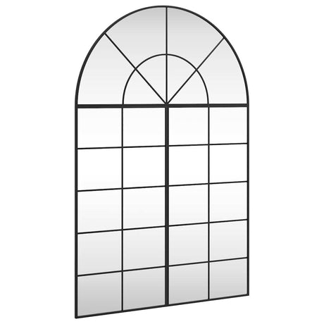 Łukowe lustro ścienne Vidaxx 100x150 cm żelazno-czarne