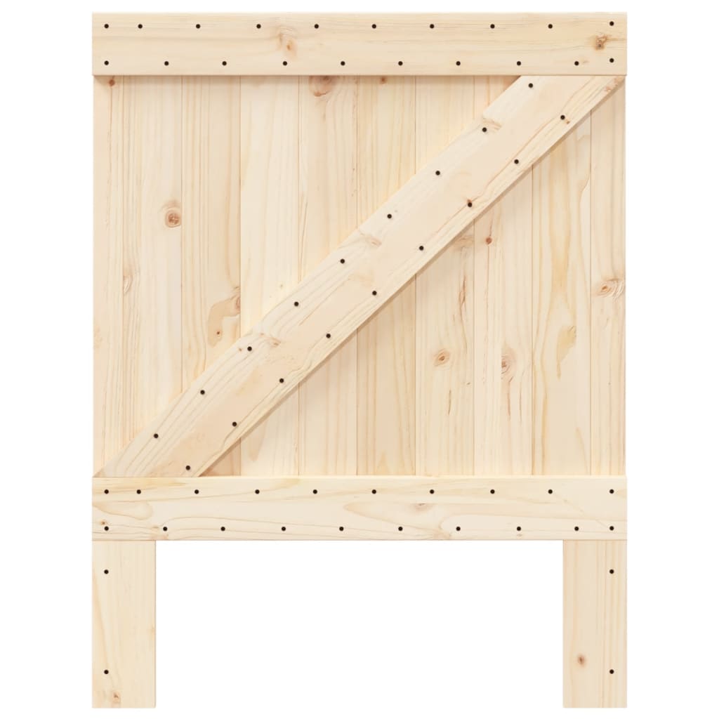 Vidaxl hoofdbord 80x104 cm massief grenenhout