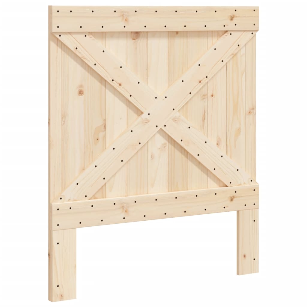 Vidaxl hoofdbord 90x104 cm massief grenenhout