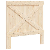Vidaxl hoofdbord 100x104 cm massief grenenhout
