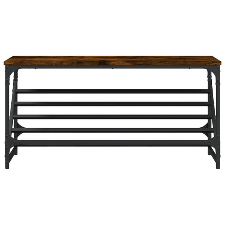 Stojak na buty vidaxl 90x30x45 cm przetworzony drewno drewniany w kolorze dębu