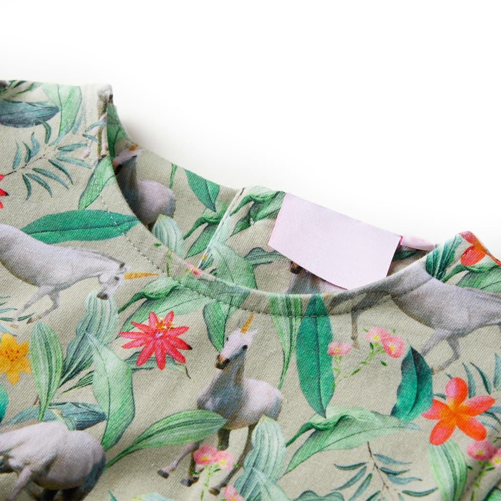 Sukienka dziecięca VidaXL 104 jasny khaki