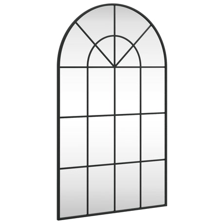 Lustro ścienne Vidaxx łukowe 60x100 cm żelazno-czarne