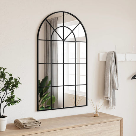 Lustro ścienne Vidaxx łukowe 60x100 cm żelazno-czarne