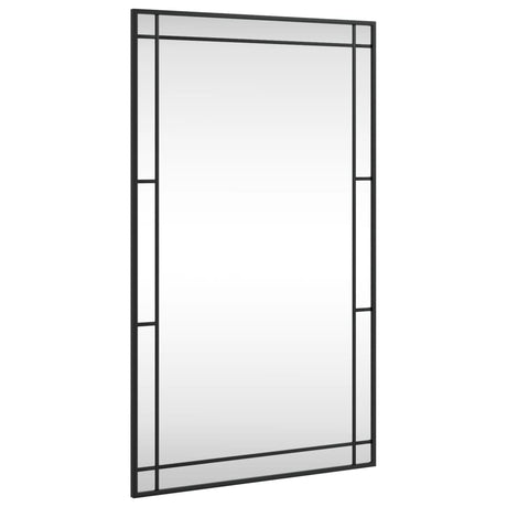 Lustro ścienne Vidaxx prostokątne 60x100 cm żelazna czerń