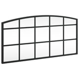Lustro ścienne Vidaxx łukowe 60x30 cm żelazno-czarne