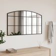 Lustro ścienne Vidaxx łukowe 100x60 cm żelazno-czarne