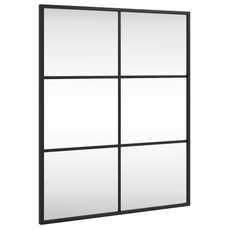 Lustro ścienne Vidaxx prostokątne 50x60 cm żelazno-czarne