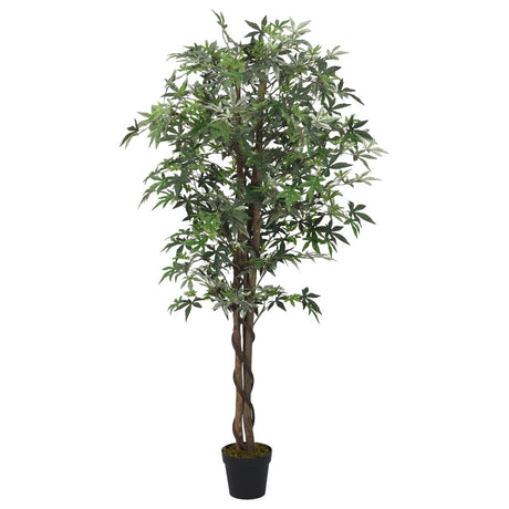 Vidaxx sztuczna roślina klon 336 liści 120 cm zielona