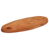 Vidaxl hakblok 46x20x2,5 cm Solid Acaciahout