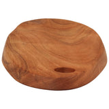 Vidaxl hakblok 46x20x2,5 cm Solid Acaciahout