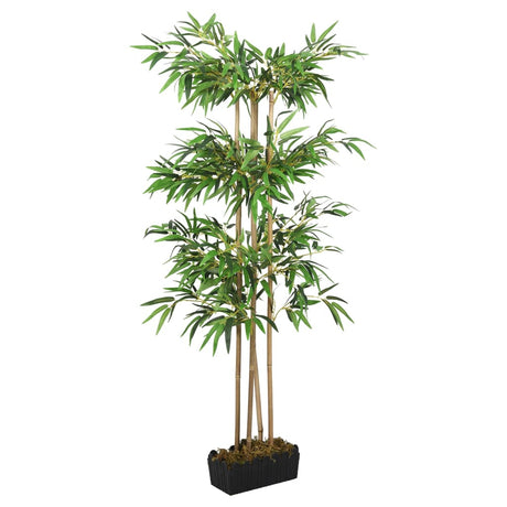 VidaXL sztuczna roślina bambusowa 380 liści 80 cm zielona