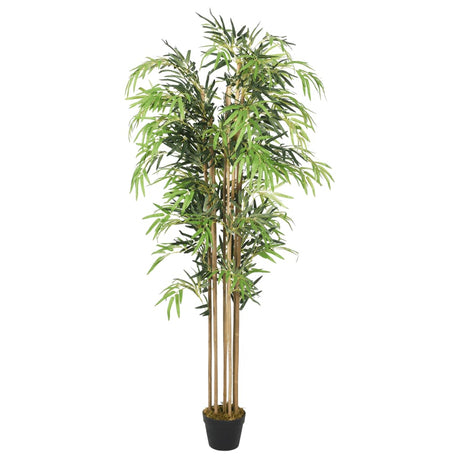 Vidaxx sztuczna roślina bambusowa 1095 liście 150 cm zielona