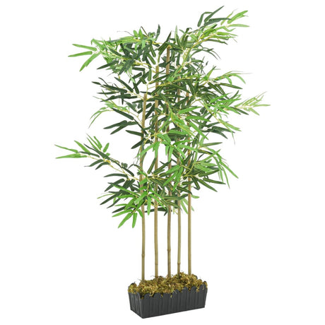 VidaXL sztuczna roślina bambusowa 730 liści 120 cm zielona