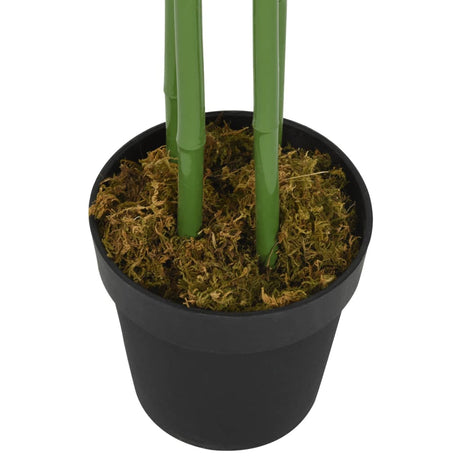 VidaXL sztuczna roślina bambusowa 240 liści 80 cm zielona
