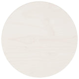 Vidaxl tafelblad rond ø30x3 cm massief grenenhout wit