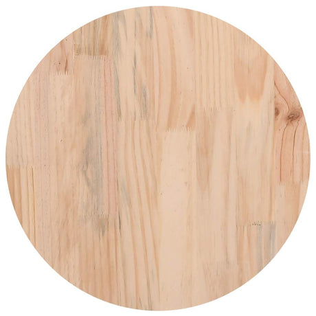 Vidaxl tafelblad rond ø40x3 cm massief grenenhout