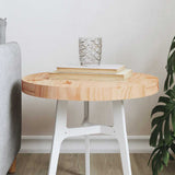 Vidaxl tafelblad rond ø40x3 cm massief grenenhout
